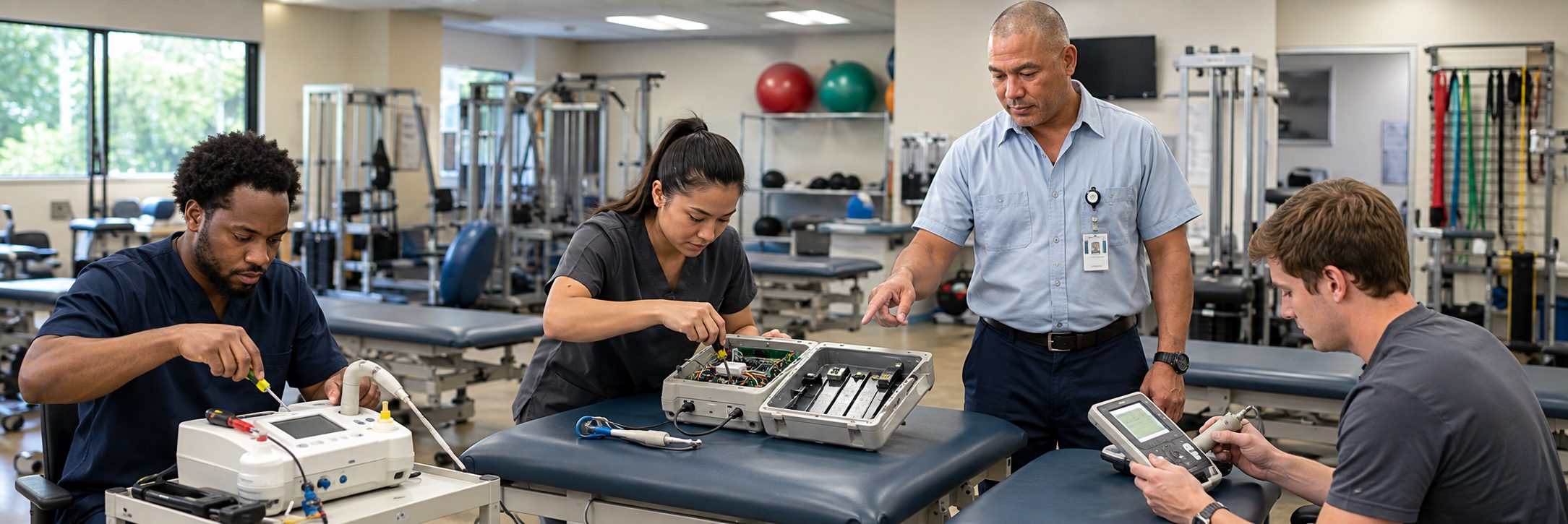 MRI suite patient monitor calibration | BiomedRx HTM services Patient monitor calibration and infusion pump testing in an MRI imaging suite